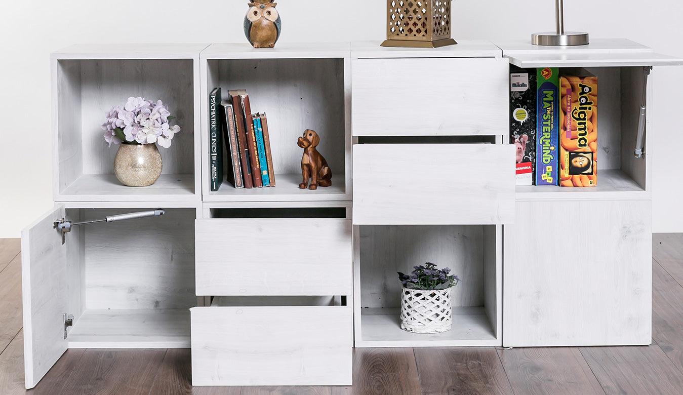 Con estos cubos podrás almacenar y decorar a la vez