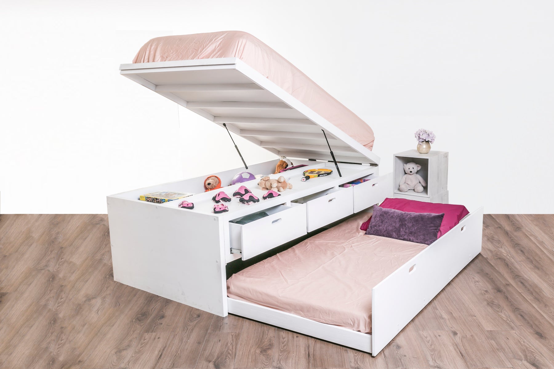 Cómo lograr una recámara infantil linda y organizada