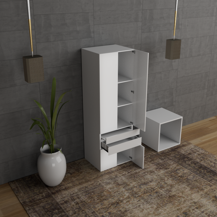 Mini Closet con repisas
