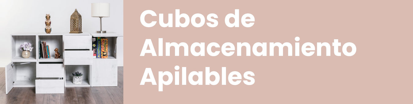 Cubos de Almacenamiento Apilables