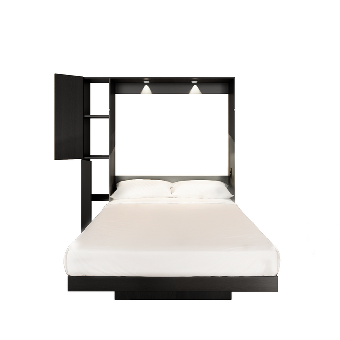 Combo: Cama Abatible Vertical Hidráulica + Colchón