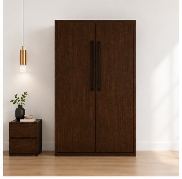 Cama Abatible Vertical Forte con Pistones y Luz
