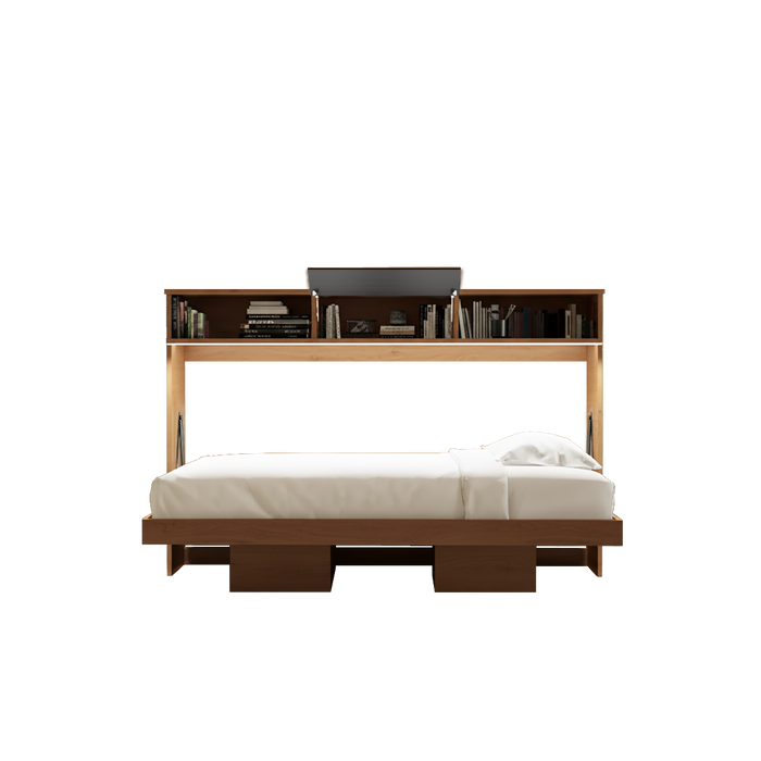 Cama Abatible Horizontal Easy Plus (con repisas)