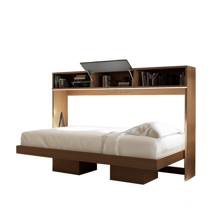 Cama Abatible Horizontal Easy Plus (con repisas)