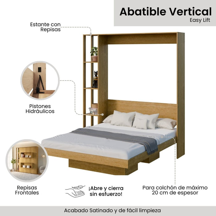 Cama Abatible Vertical Easy Lift