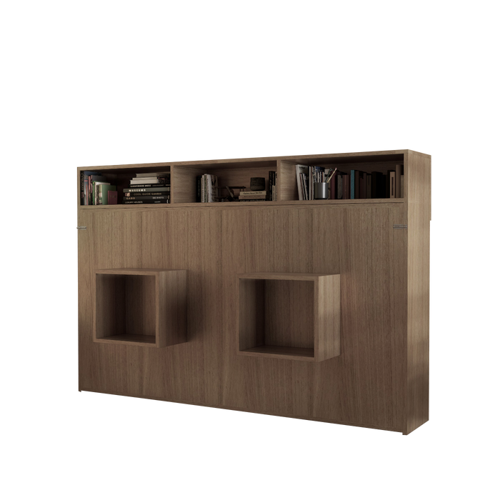 Cama Abatible Horizontal Easy Lift (con repisas)